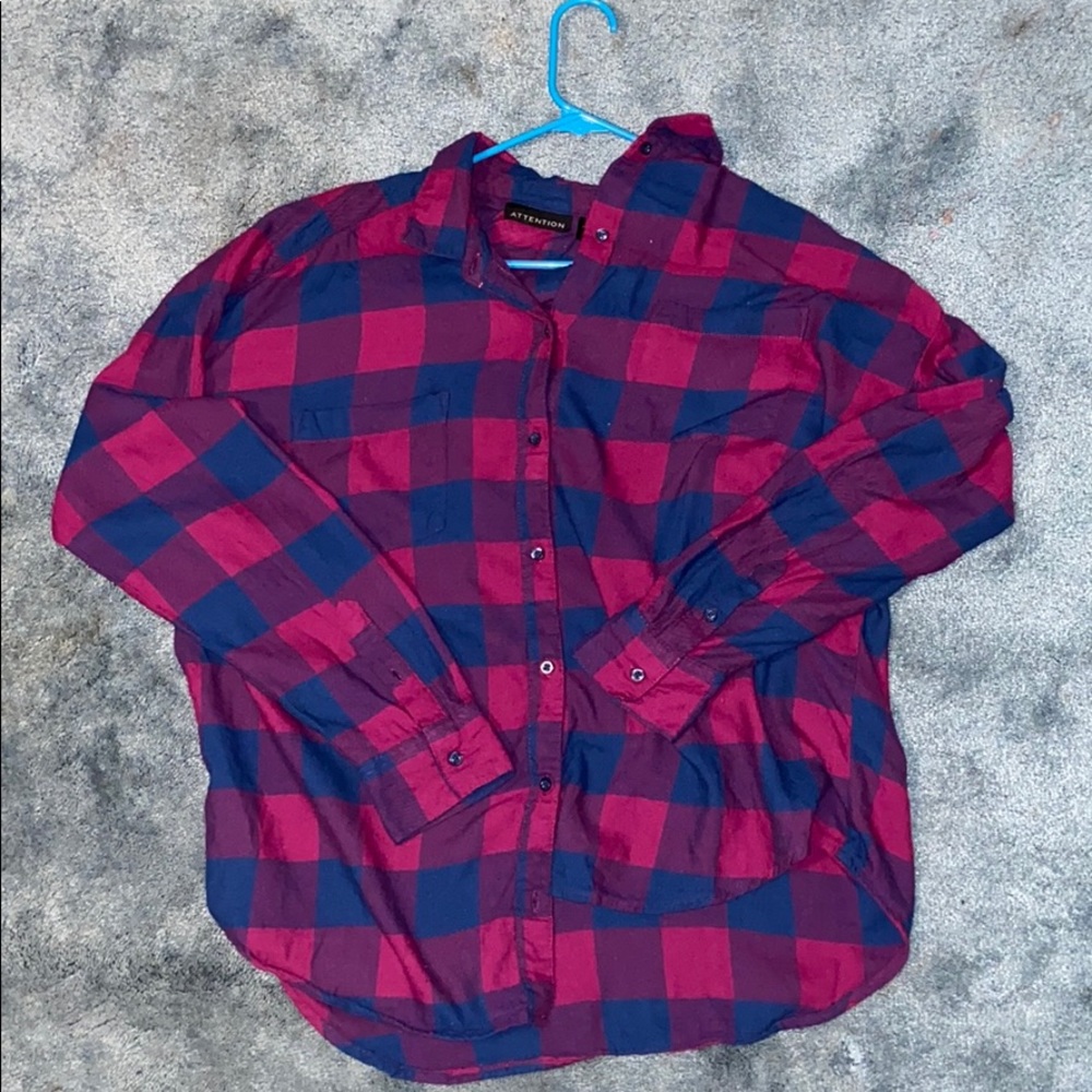 Purple and Blue Flannel